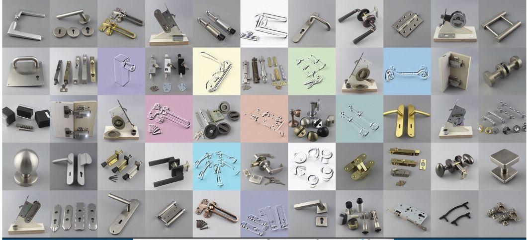 Alta calidad (ECH-110) venta caliente de acero inoxidable dormitorio puerta / muebles perillas