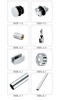 Herraje de acero inoxidable Silence Sliding Glass Door System con tecnología de fundición sólida