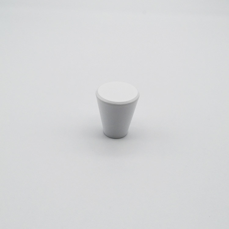 mango de aluminio blanco