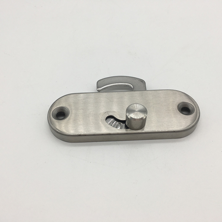 Bloqueo de puerta de granero de privacidad INOX