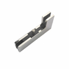 Herrajes para muebles de acero inoxidable Accesorios Herrajes Clap de vidrio / Abrazadera de vidrio / Accesorio de parche