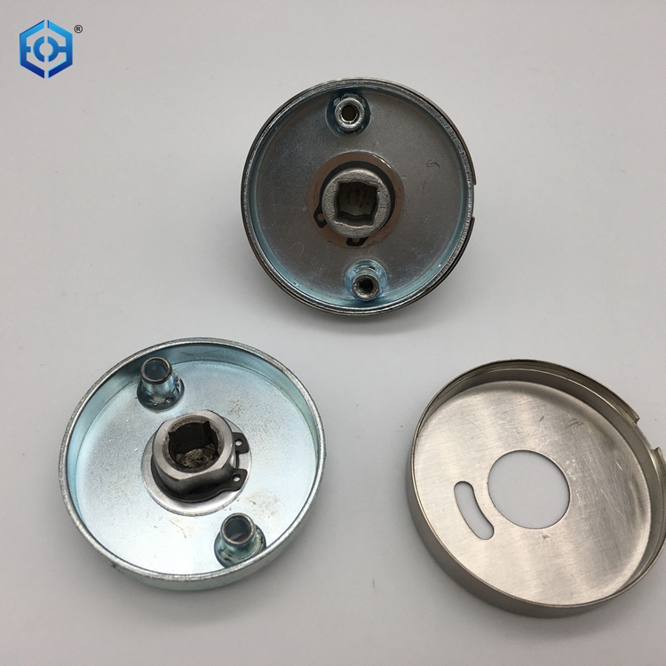 Palancas de puerta de n&iacute;quel cepilladas