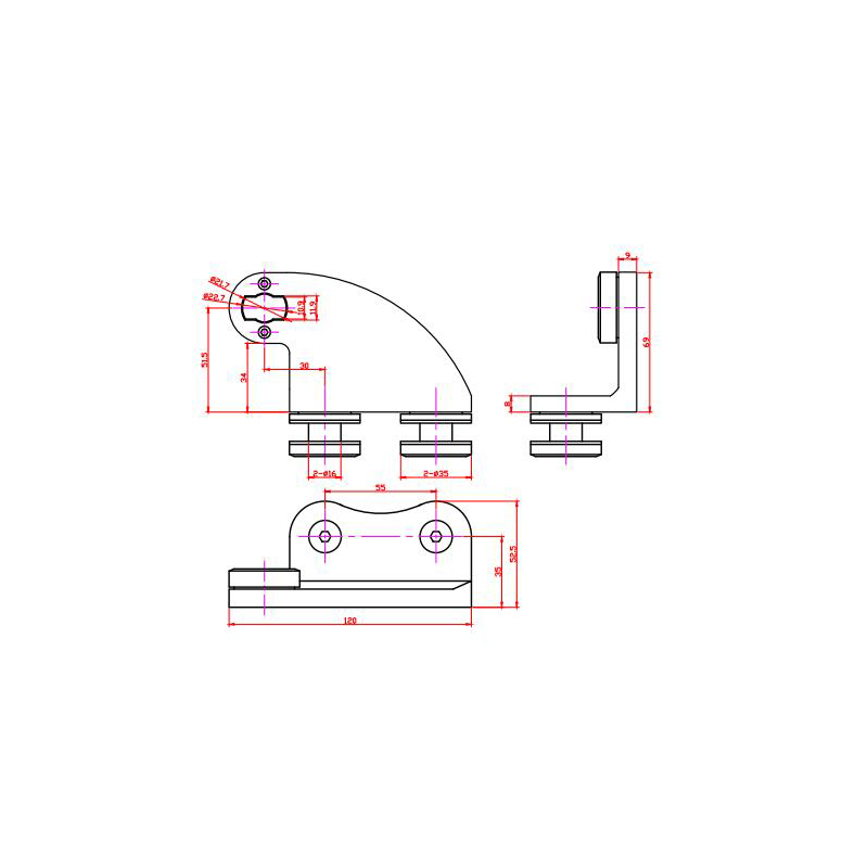bisagra de pivote Stanley