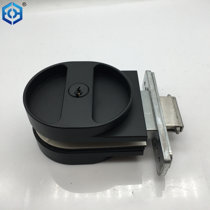 Cerradizo de la puerta corredera de vidrio con llave