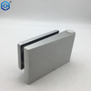 Bisagra de puertas de vidrio de aluminio plateado para puertas de vidrio espesor de vidrio 10 mm