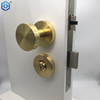 Batio de baño Red y verde indicador Puerta Lock ocupada o desocupada Partition Partición Baño Manija de puerta dividida de la oficina
