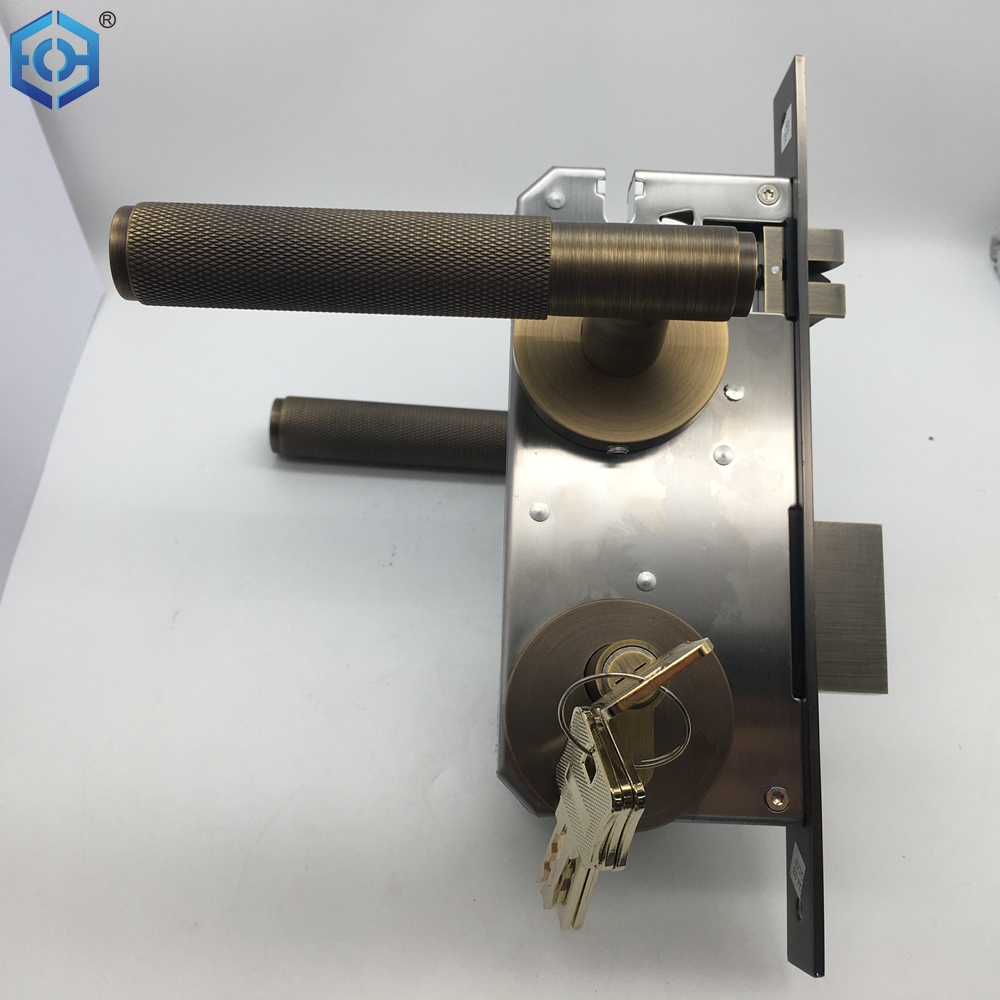 Mango de mangia de la puerta de mortaja