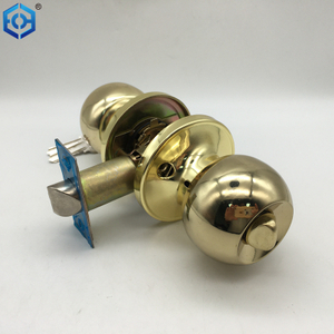 Golden Sarrex Sede inoxid de 201 Lock de la puerta de la puerta de entrada del dormitorio con llave