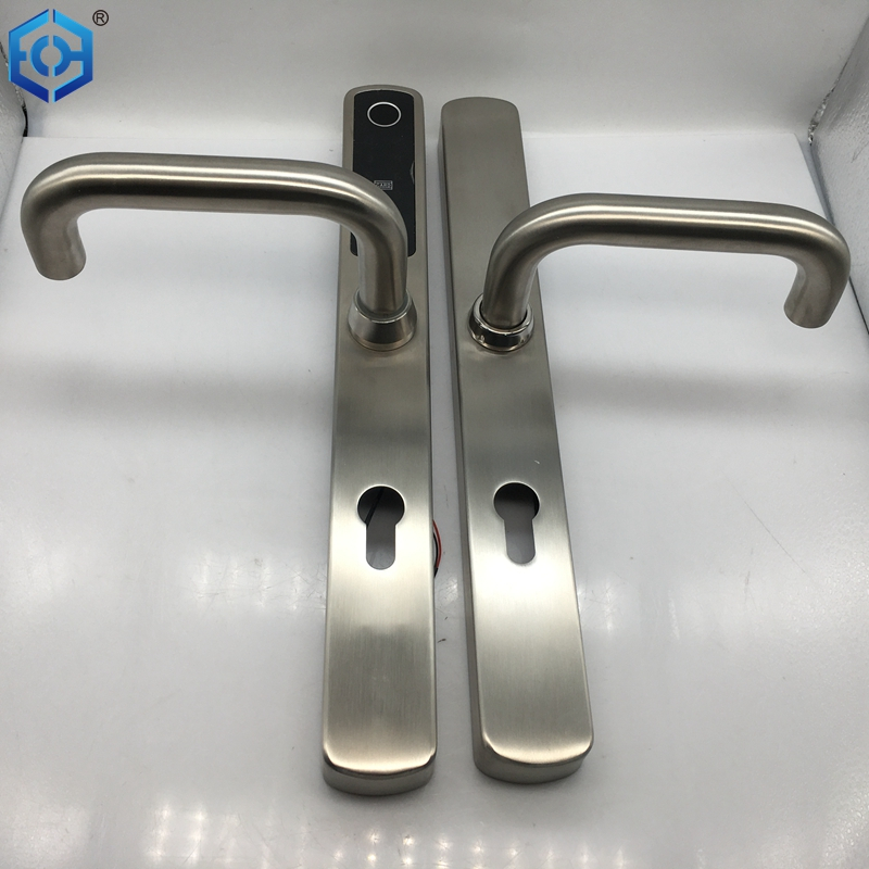 Bloqueo de huellas dactilares impermeables Lock Bluetooth Smart Sliding Aluminium Door Lock Digital Ttlock