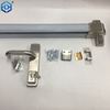 Push Bar Door Locks Dispositivo de salida de pánico con palanca exterior Puerta comercial de acero inoxidable con bloqueo de emergencia con palanca exterior y 3 teclas para puerta de madera de metal