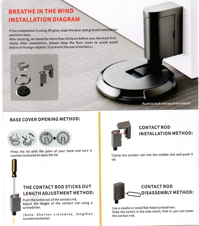 tap&oacute;n de la puerta