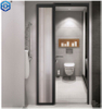 Aluminio doble abierta plegable 2 paneles PT PUERTA DE FIEMBRA DE FIEMBRA PT PARA COMIDIZACIÓN Y BAÑO