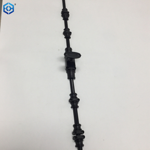 Hardware con acabado de latón antiguo, perno de cremona de latón estilo cuentas de 2 pies para gabinetes