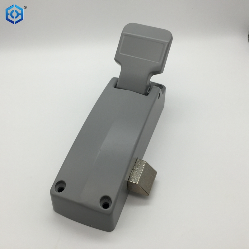 Barra de puerta de pánico comercial de seguridad con cerradero de acero para puertas de salida