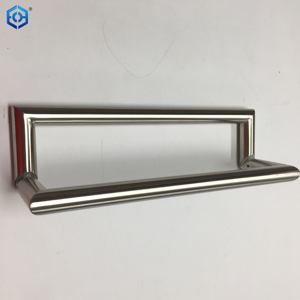 Tirador de puerta de acero inoxidable para puerta de vidrio