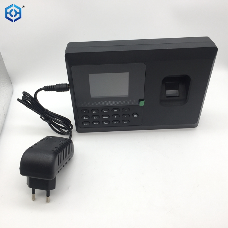 reloj de huellas dactilares en el sistema