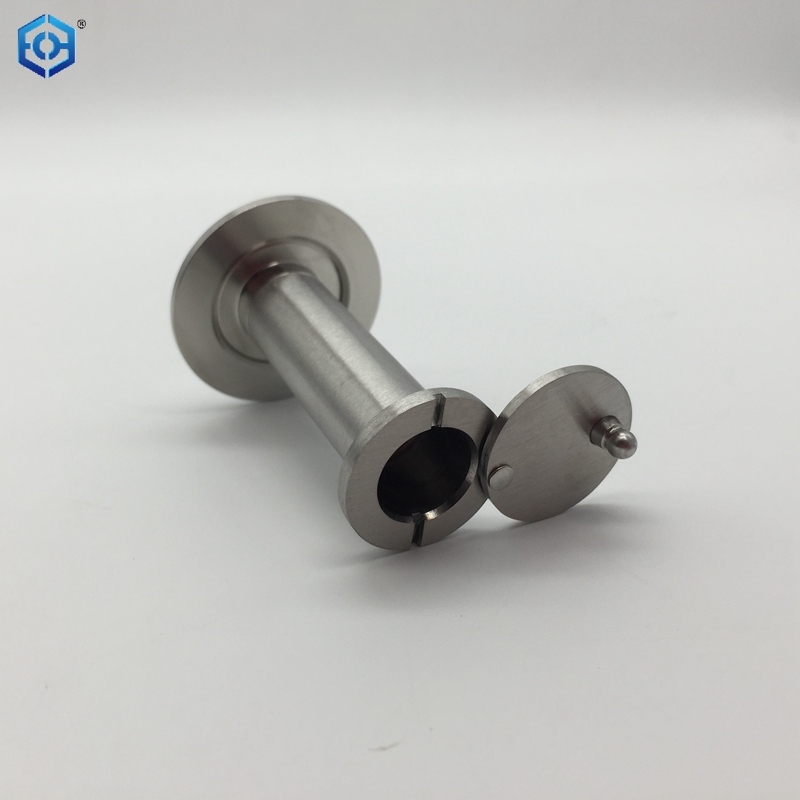 Mirilla de puerta de acero inoxidable con cubierta de privacidad resistente, reemplazo de mirilla de puerta para hogar, oficina y hotel