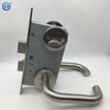 La cerradura de fuego de la puerta del pasillo de acero inoxidable se puede instalar en ambos lados adecuados para el grosor 1.37-2.16 pulgadas puerta