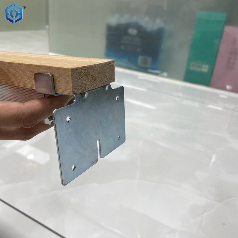 Interior de puertas de bolsillo de vidrio