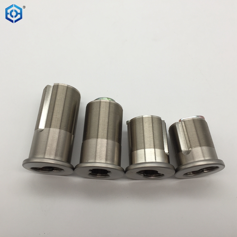 Cilindro de latón extendido de estilo americano, cilindro de núcleo IC de formato pequeño, SFIC, 7 pines