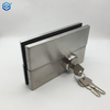 Accesorio de parche de bloqueo inferior de acero inoxidable para vidrio de 3/4"