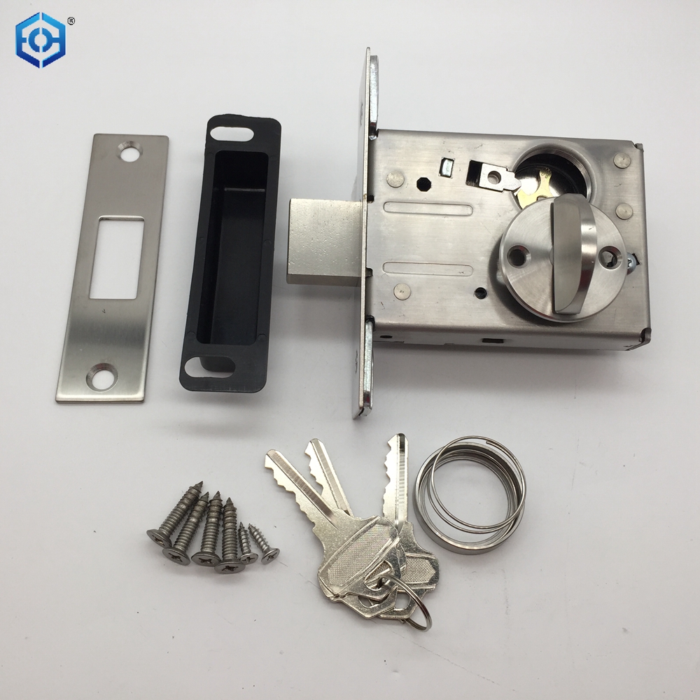 La cerradura de puerta de embutir ANSI de acero inoxidable estilo americano cumple con los estándares ANSI/BHMA A156.36
