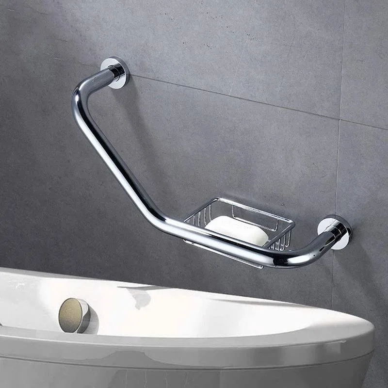 Barra de agarre de seguridad de acero inoxidable 304 personalizada para baño de 16 pulgadas, barra de agarre de seguridad para inodoro para discapacitados