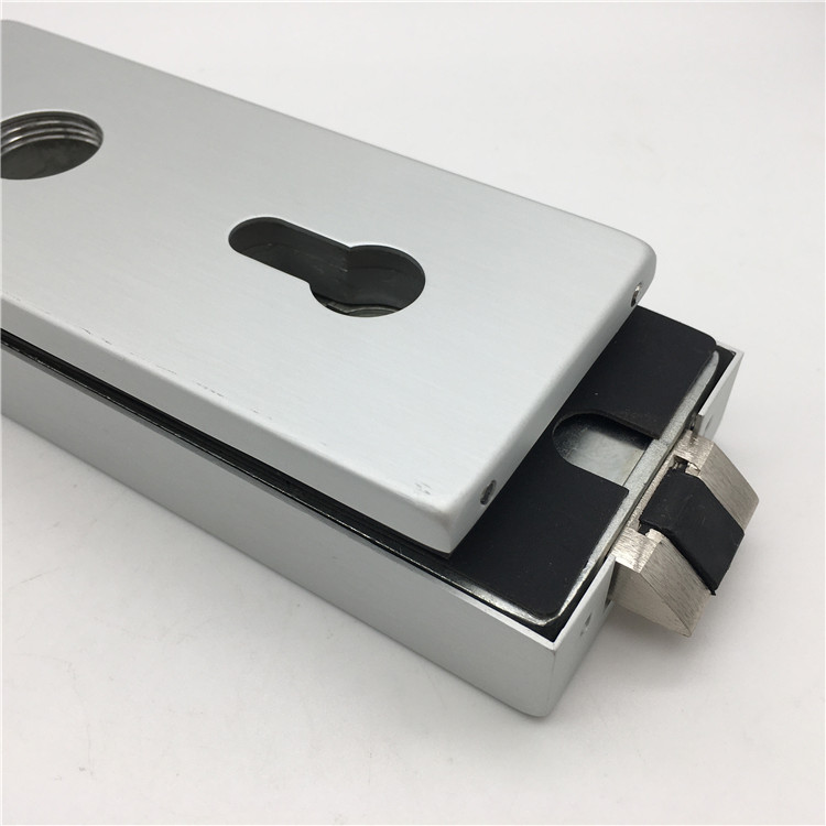 cerradura del pestillo de la puerta de cristal