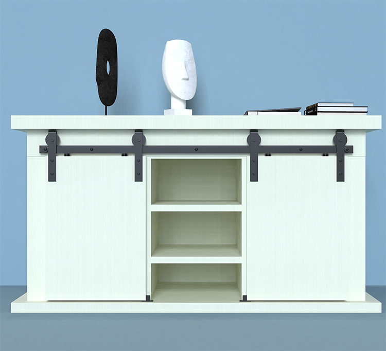 Hardware de la puerta del granero de la pista de la caja