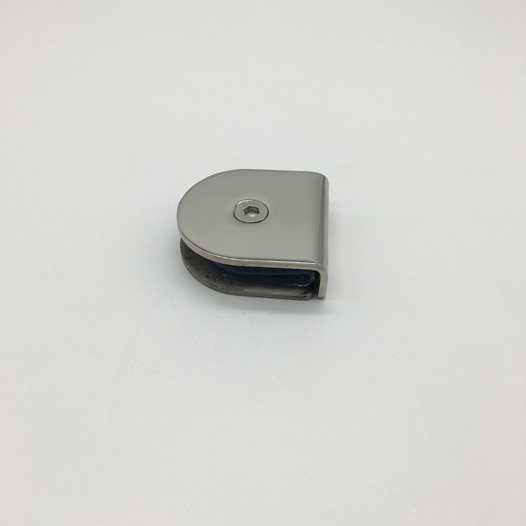 Abrazadera de vidrio de 180 grados