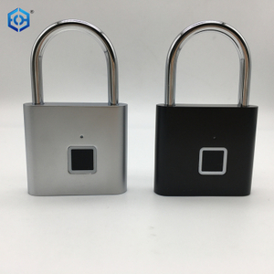 "Candado inteligente de huellas dactilares Cerradura de puerta recargable USB sin llave Desbloqueo rápido Cerradura de aleación de zinc Gabinete de equipaje Candado de huellas dactilares"