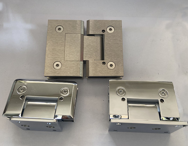 Bisagras de puertas de vidrio ajustables