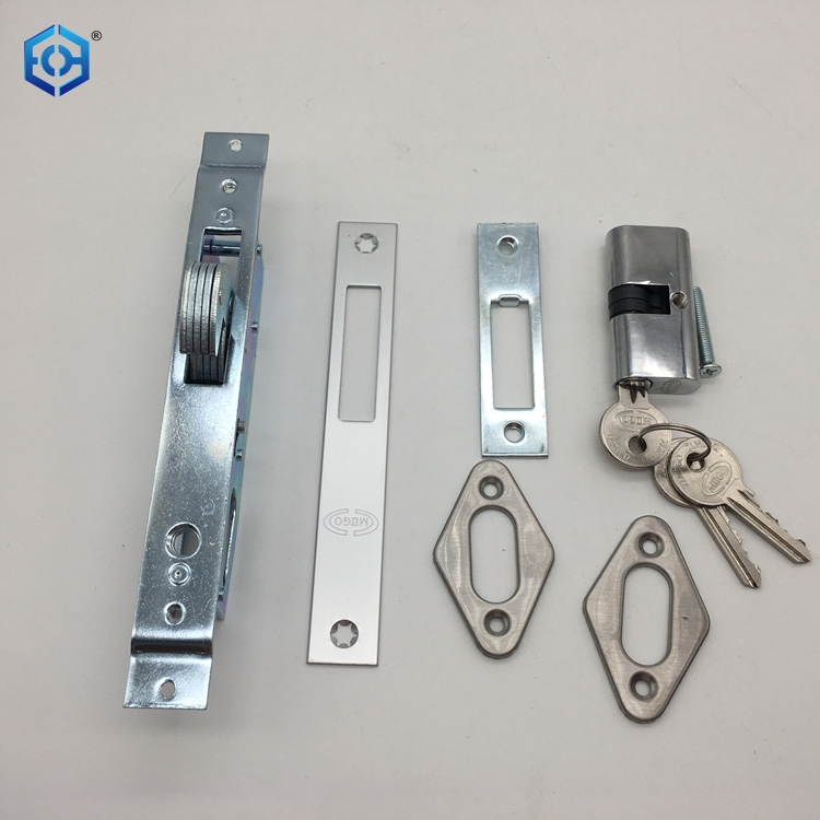 cerradura de puerta corredera oculta