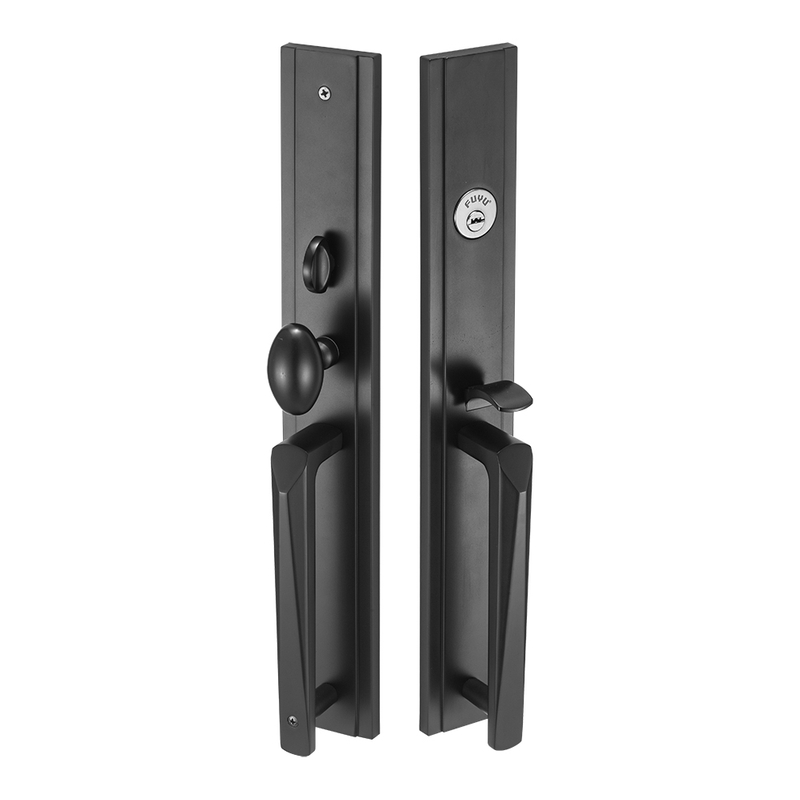 Brass Copper Black Color American Villa Many Entrance Security Poor Lock