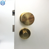 Batio de baño Red y verde indicador Puerta Lock ocupada o desocupada Partition Partición Baño Manija de puerta dividida de la oficina