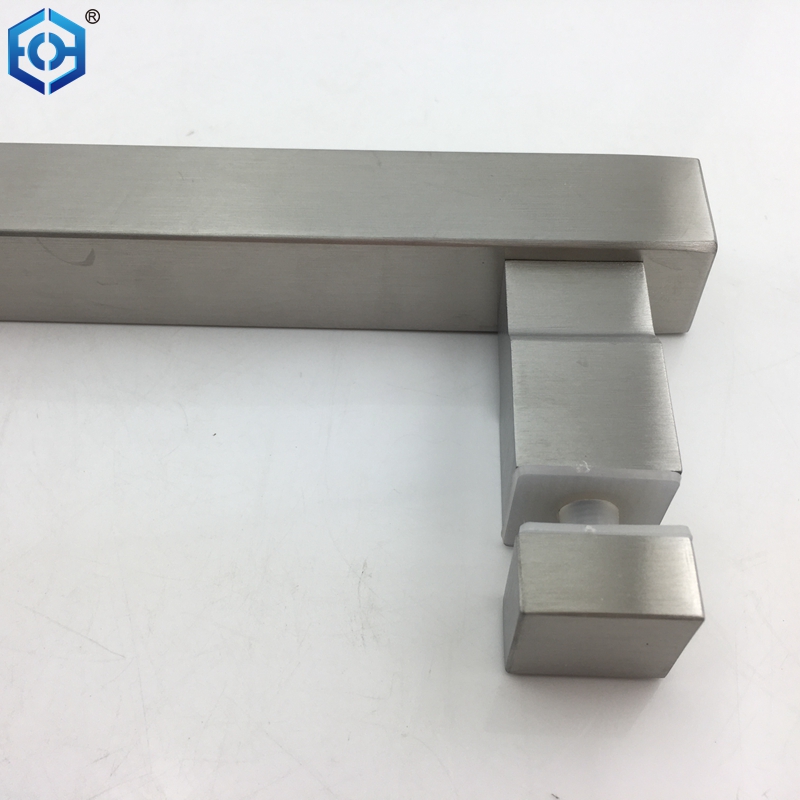 Manijas de la puerta de vidrio corredera