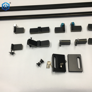 Hardware EC Hardware Negro de acero inoxidable de acero inoxidable Accesorios de la puerta plegable GS4000 GS4000 INSTALACIÓN DE HARDWARE