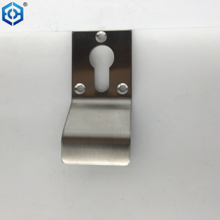 N de forma cilindro de acero inoxidable cubierta de cerradura de perfil de euro 