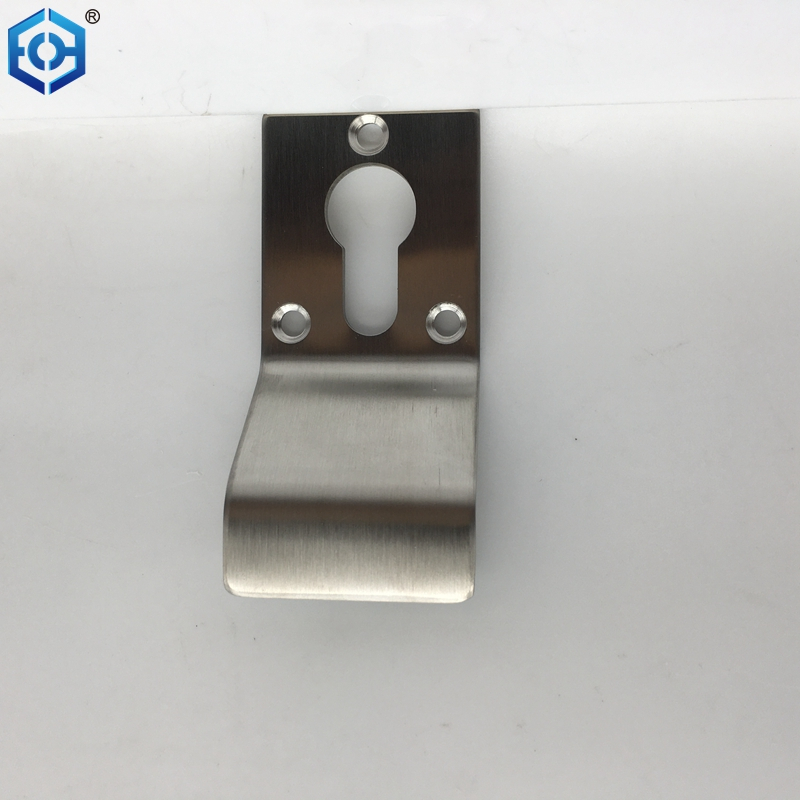 N de forma cilindro de acero inoxidable cubierta de cerradura de perfil de euro 