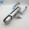 Lanzamiento de puertas de vidrio de 10-15 mm Manijas correderas de acero inoxidable Baño de oficina