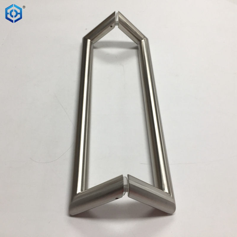 Tirador de puerta de acero inoxidable para puerta de vidrio