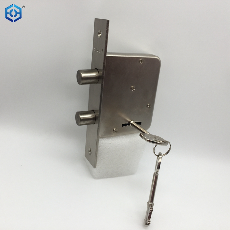 Cerradura de puerta con cerrojo redondo doble con pestillo de aleación de zinc de Argentina y Uruguay