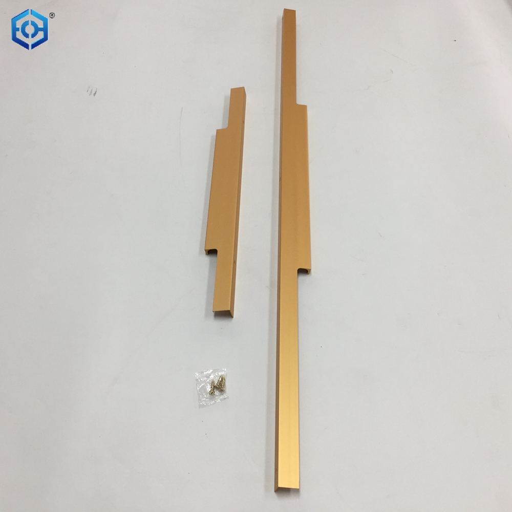 tiradores de cajones de aluminio