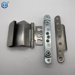 Bisagra de vidrio ajustable 3D de acero inoxidable 