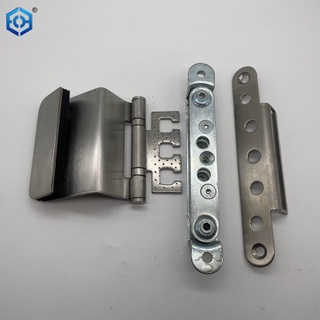 Bisagra de vidrio ajustable 3D de acero inoxidable 