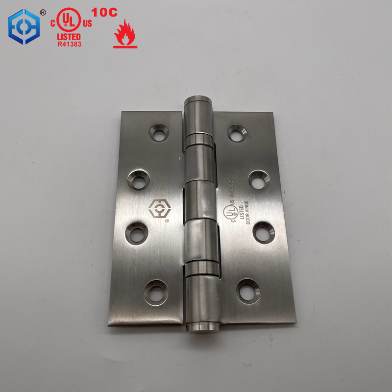 Bisagra de puerta con acero inoxidable con calificación de fuego con UL con UL