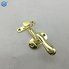 Gold de aleación de zinc cerradura práctica de pestillo para puertas de madera para la cocina del baño y las puertas de inodoro