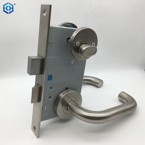 La cerradura de fuego de la puerta del pasillo de acero inoxidable se puede instalar en ambos lados adecuados para el grosor 1.37-2.16 pulgadas puerta