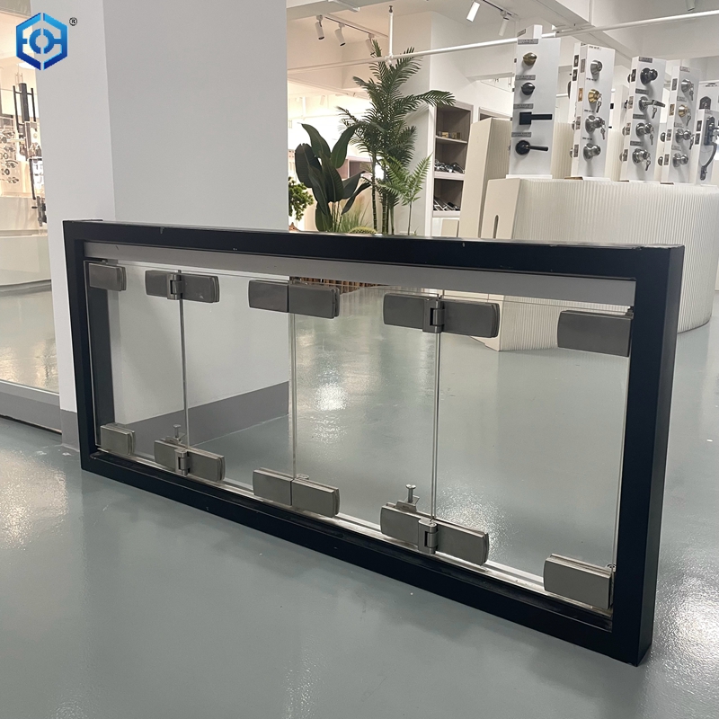 puertas de vidrio correderas plegables