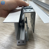 Rodillo de puerta corredera colgante para ambas puertas de armario de madera 